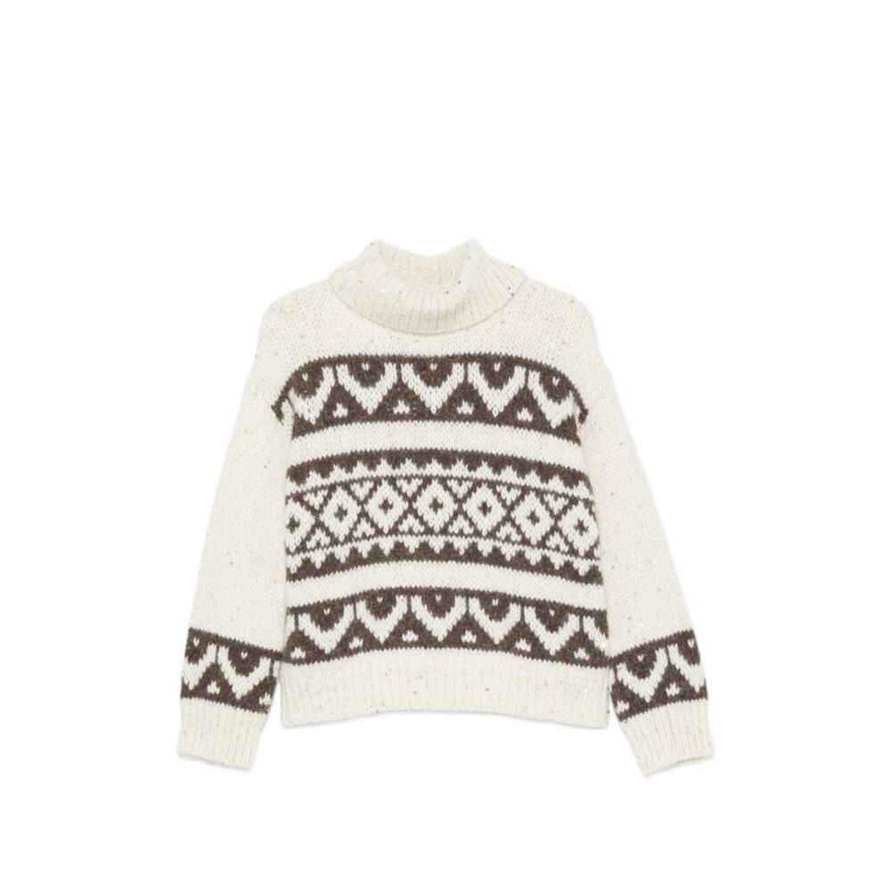 Peserico White Knitwear - Jumpers Women